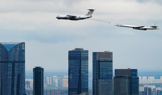 Russia Victory Day Parade Air Segment