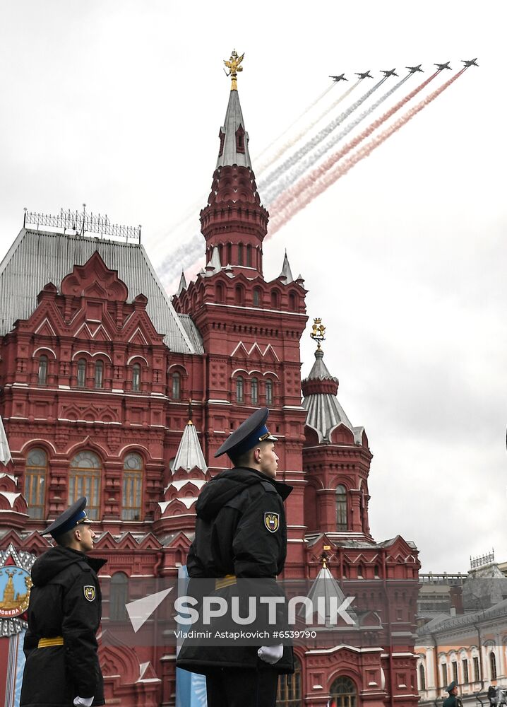 Russia Victory Day Parade Air Segment
