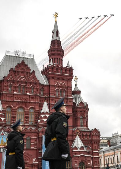 Russia Victory Day Parade Air Segment