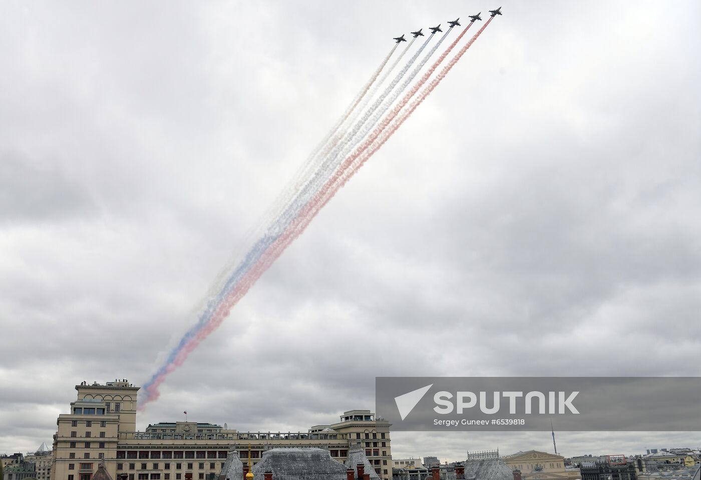 Russia Victory Day Parade Air Segment