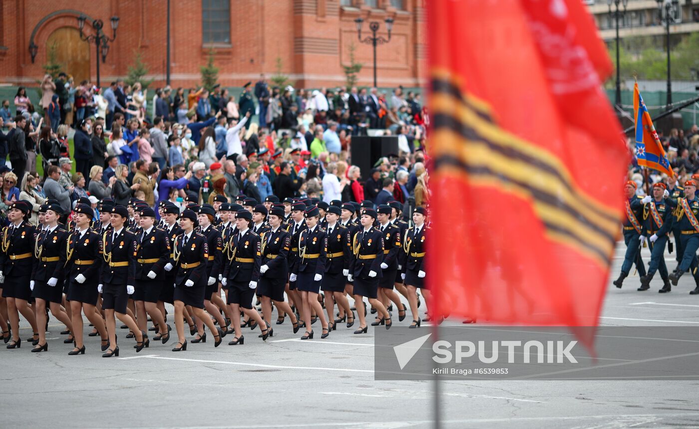 Russia Regions Victory Day Parade