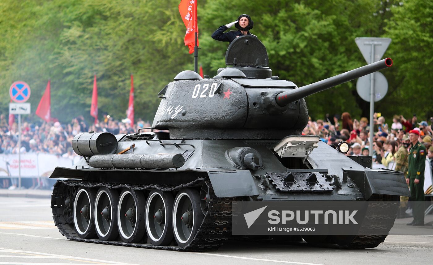 Russia Regions Victory Day Parade