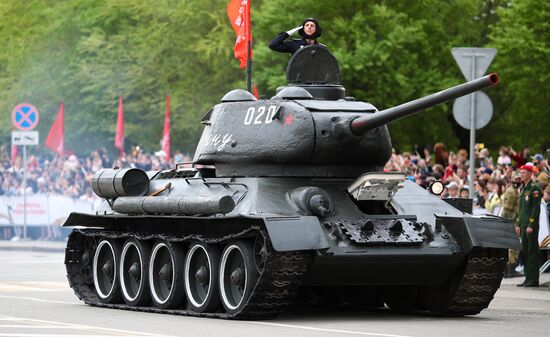 Russia Regions Victory Day Parade