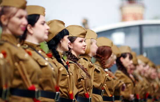 Russia Regions Victory Day Parade