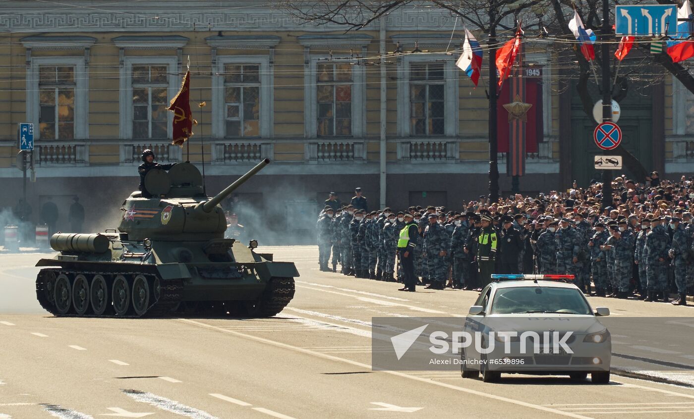 Russia Regions Victory Day Parade