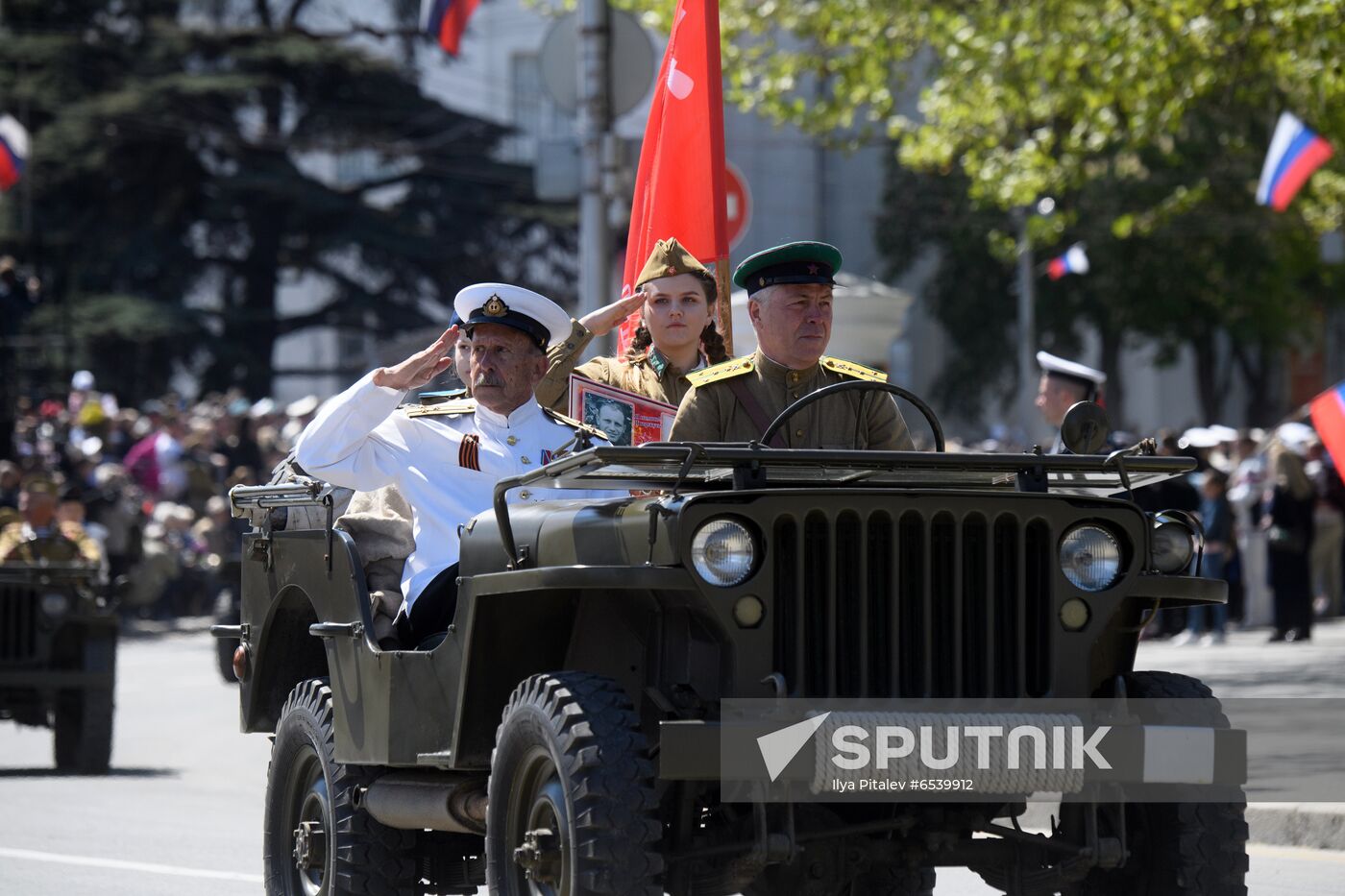 Russia Regions Victory Day Parade