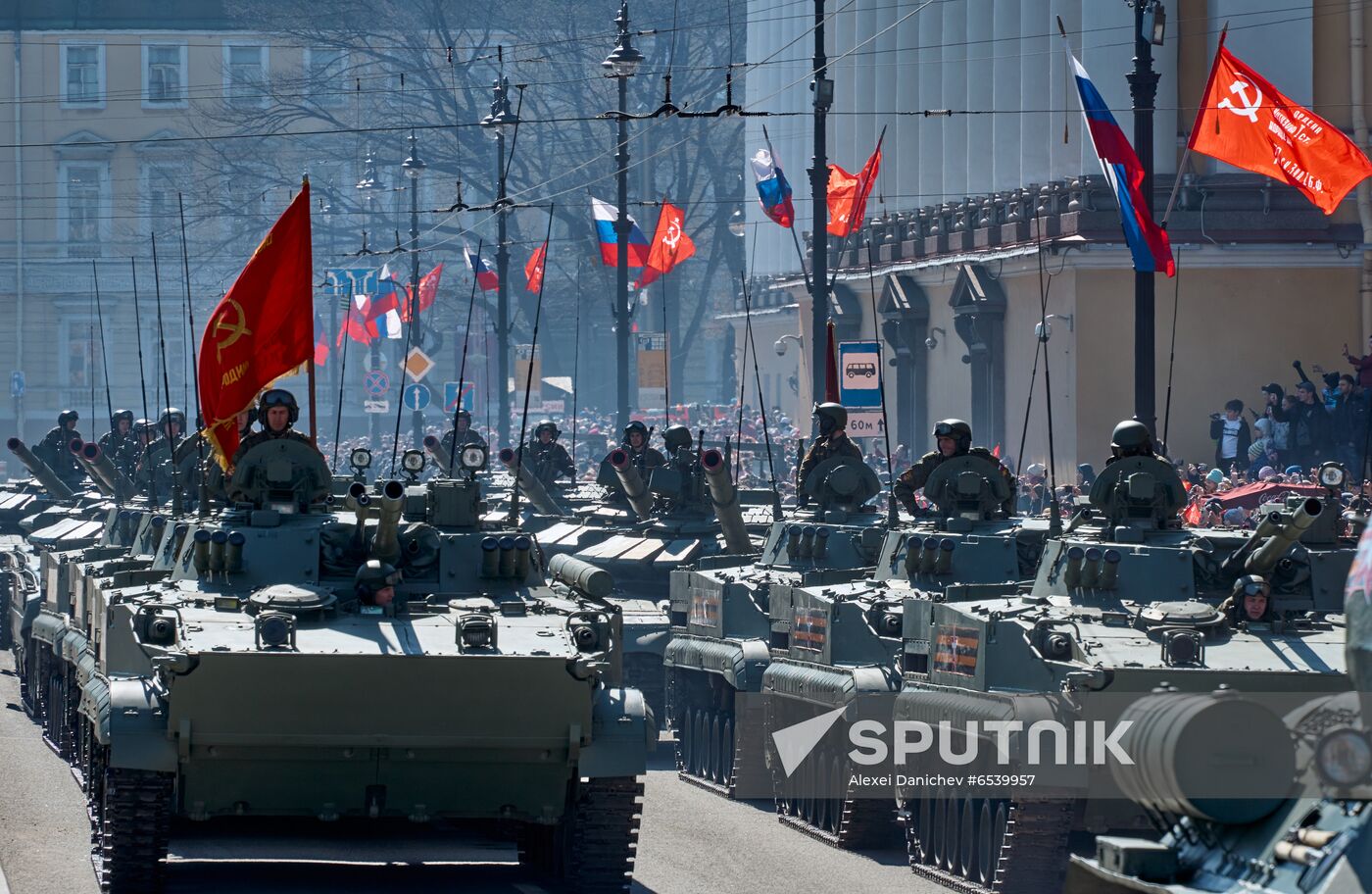Russia Regions Victory Day Parade