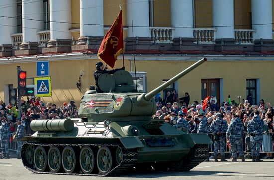 Russia Regions Victory Day Parade