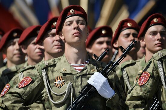 Russia Regions Victory Day Parade