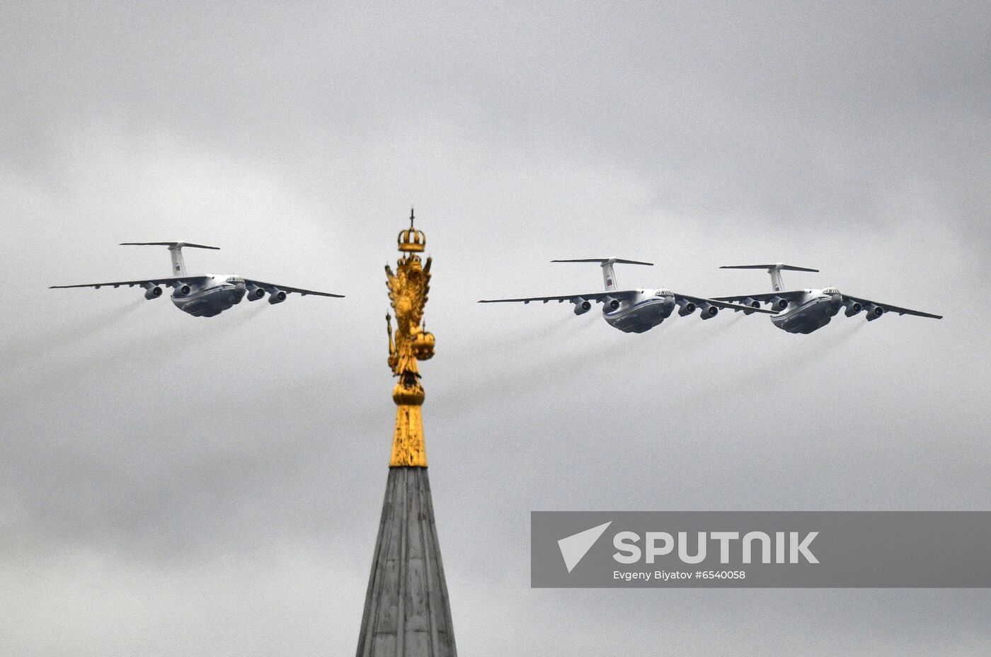 Russia Victory Day Parade Air Segment