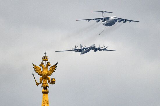 Russia Victory Day Parade Air Segment