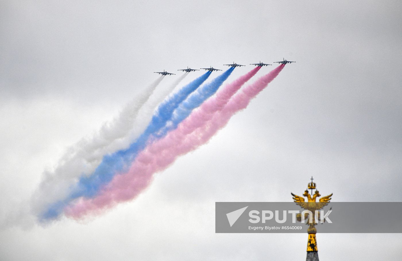 Russia Victory Day Parade Air Segment