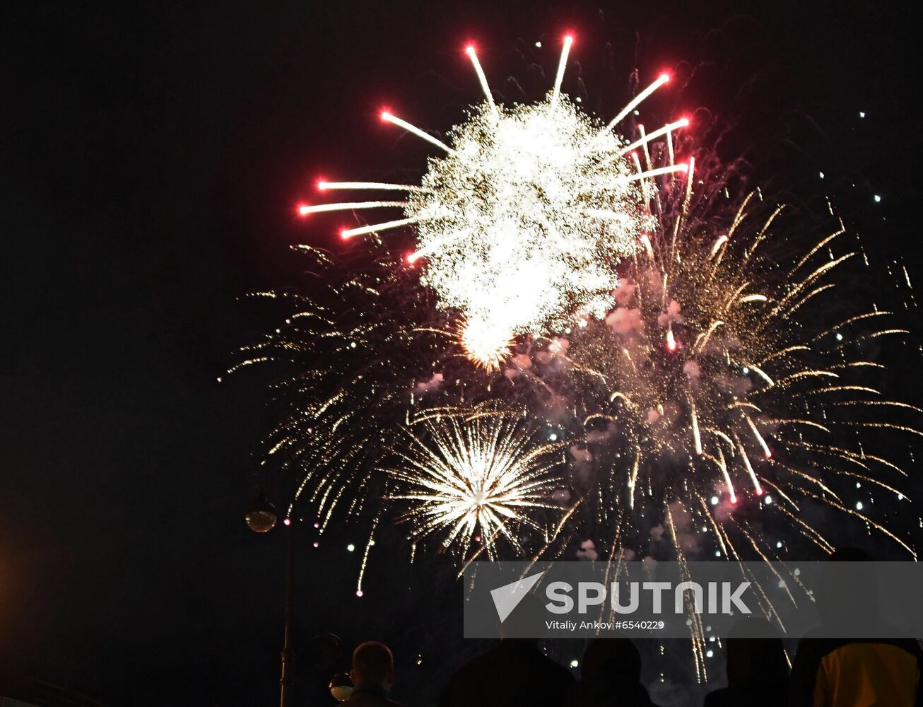 Russia Victory Day Fireworks