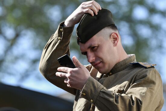 Russia Regions Victory Day Parade