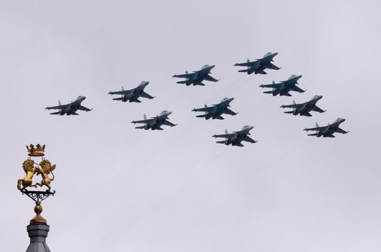 Russia Victory Day Parade Air Segment