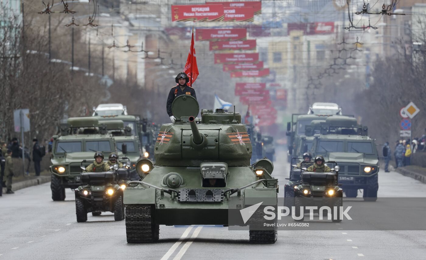 Russia Regions Victory Day Parade