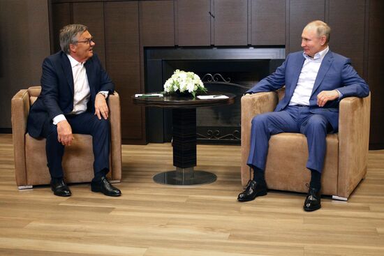 Russia Putin IIHF