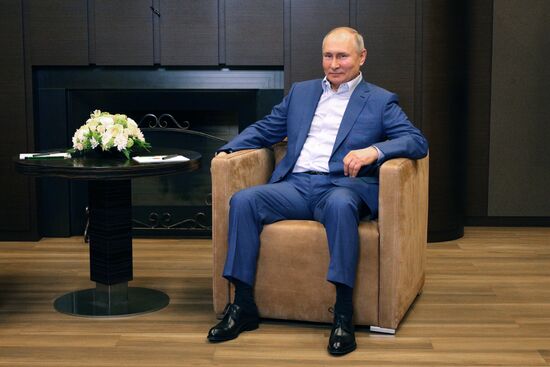 Russia Putin IIHF