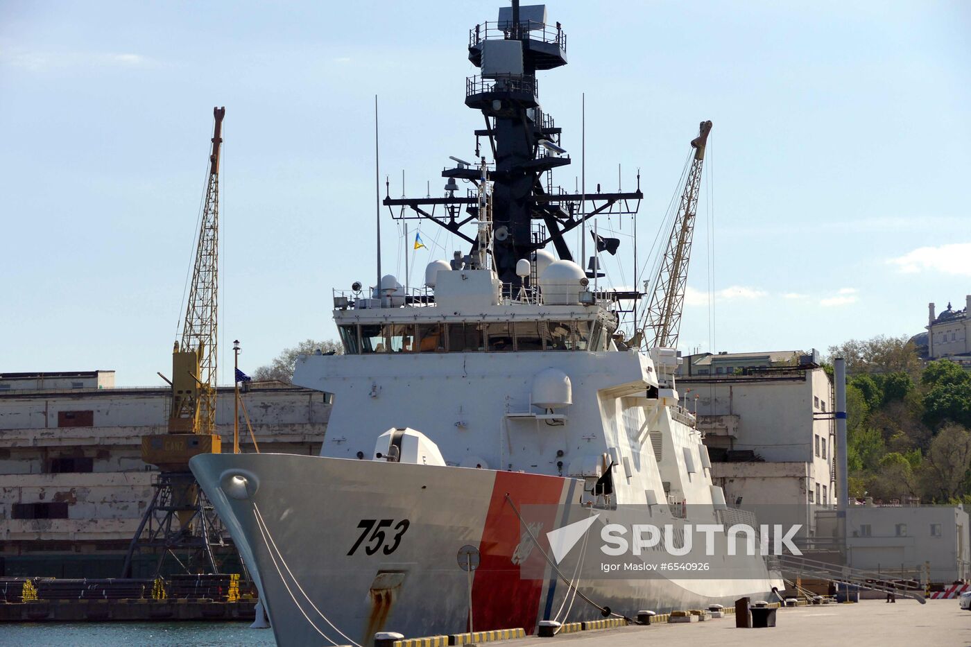 Ukraine US Coast Guard Cutter Hamilton