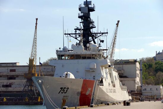 Ukraine US Coast Guard Cutter Hamilton
