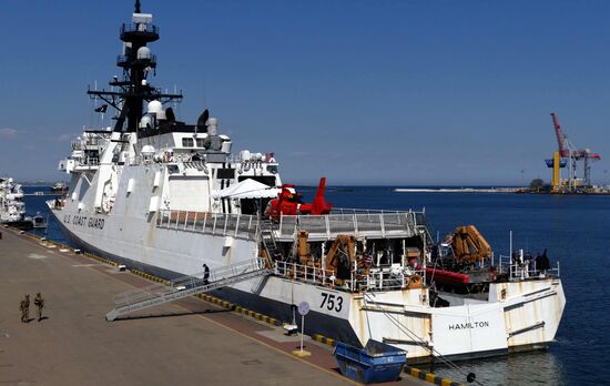 Ukraine US Coast Guard Cutter Hamilton