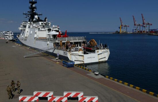 Ukraine US Coast Guard Cutter Hamilton