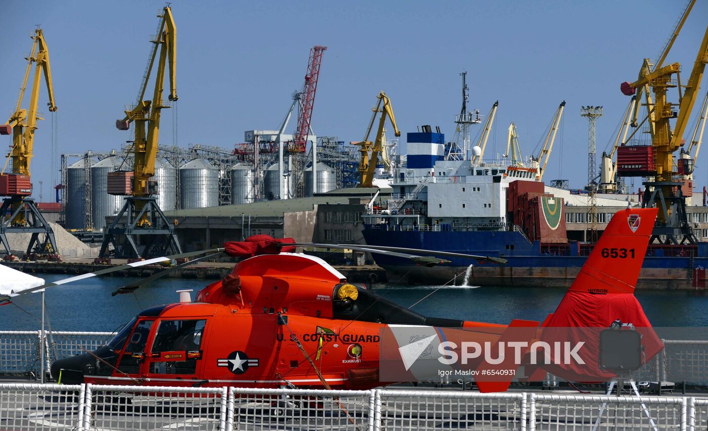 Ukraine US Coast Guard Cutter Hamilton