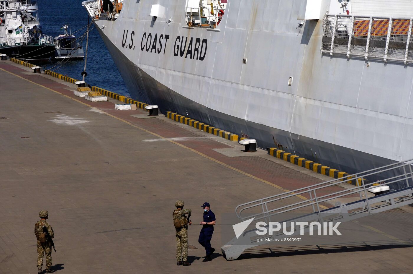 Ukraine US Coast Guard Cutter Hamilton