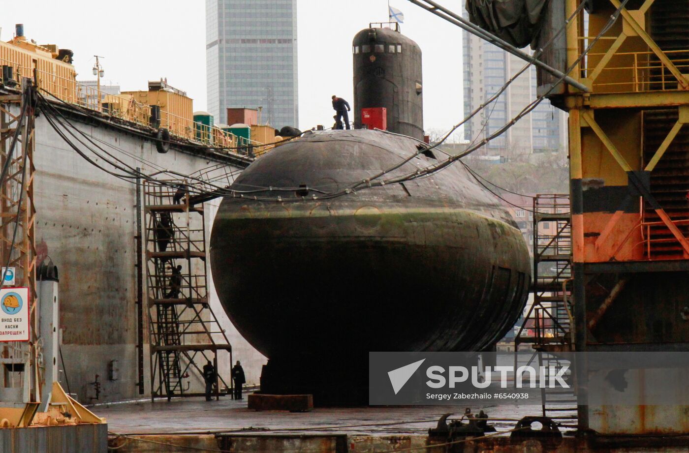 Russia Submarine Renovation