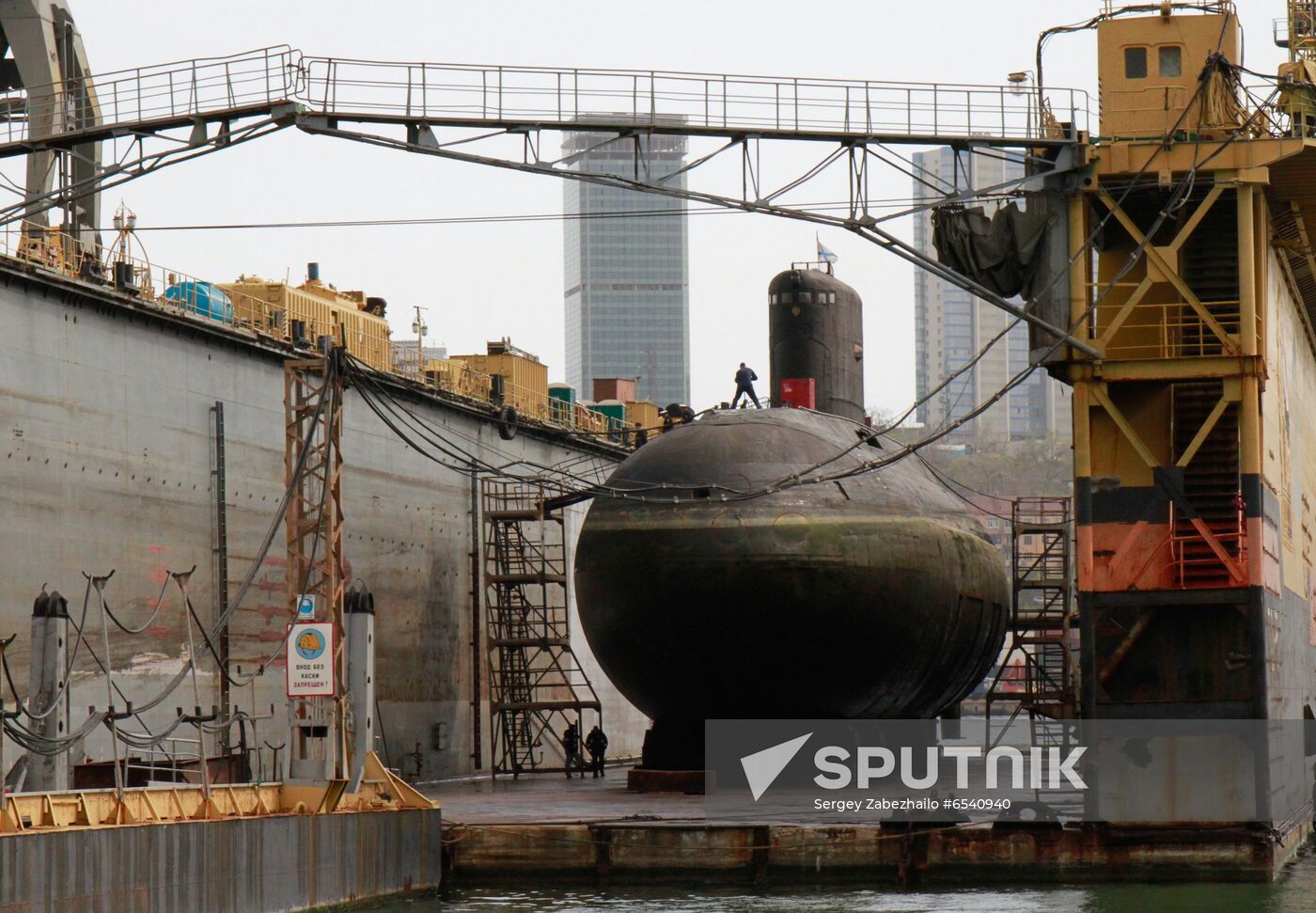 Russia Submarine Renovation