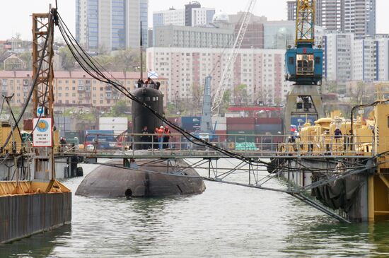 Russia Submarine Renovation