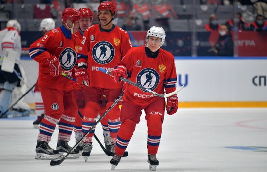 Russia Putin Ice Hockey