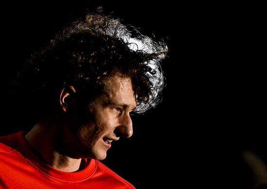 Russia Soccer Premier-League Spartak -Khimki