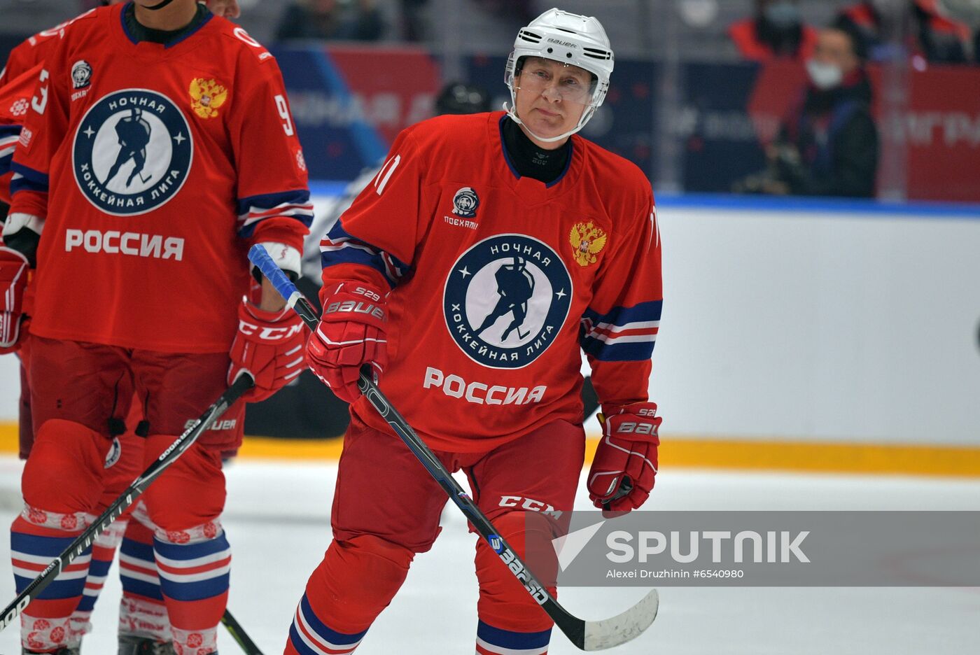 Russia Putin Ice Hockey