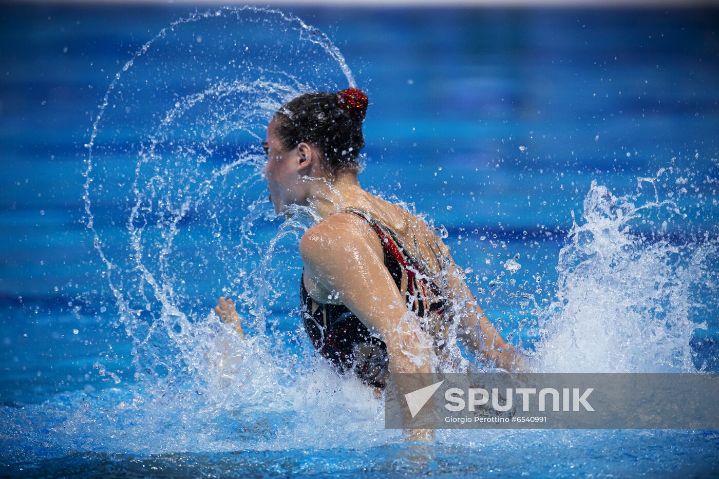 Hungary European Aquatics Championship Artistic Swimming Mixed Duet Technical
