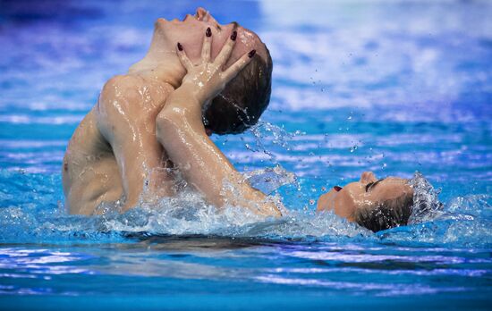 Hungary European Aquatics Championship Artistic Swimming Mixed Duet Technical