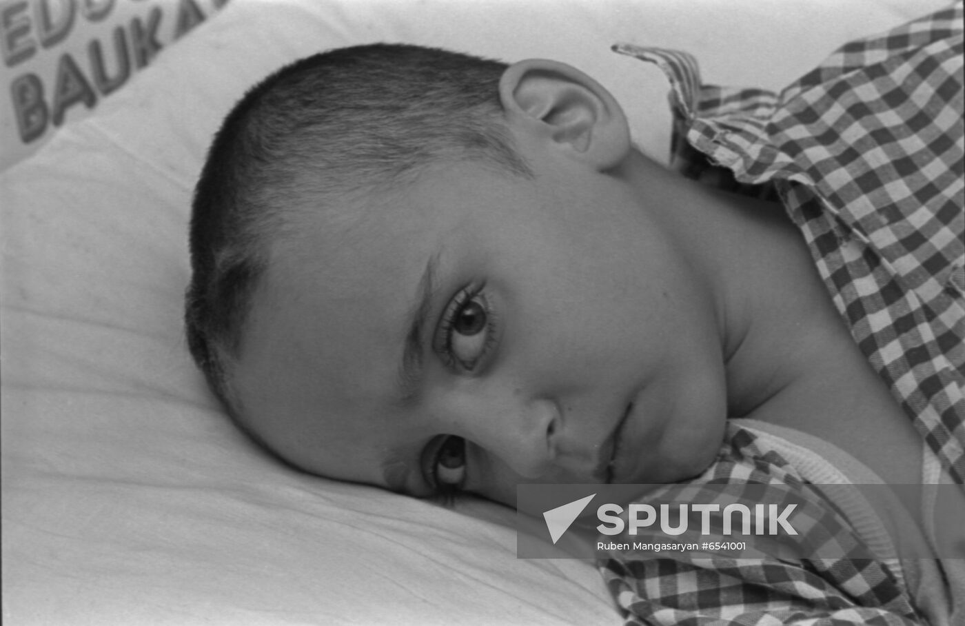 Armenian children (Spitak earthquake)