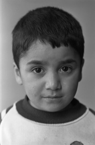 Armenian children (Spitak earthquake)