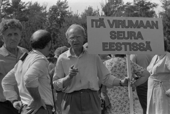 Delegation of Ingrian Finns in the Leningrad Region