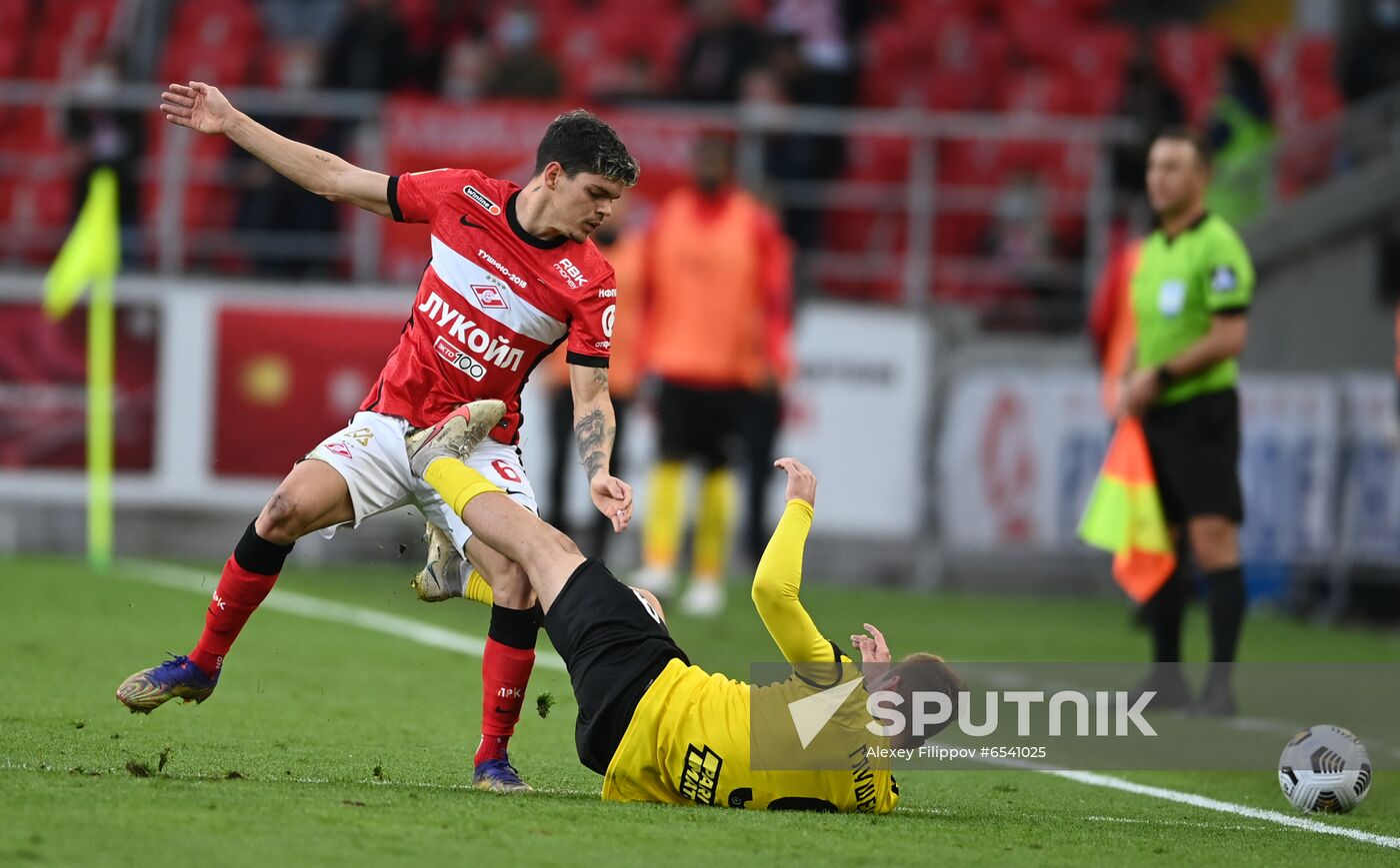 Russia Soccer Premier-League Spartak -Khimki