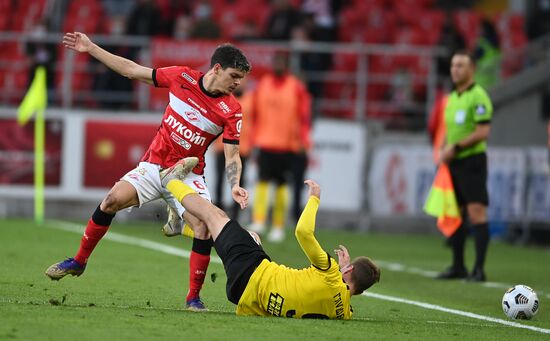 Russia Soccer Premier-League Spartak -Khimki