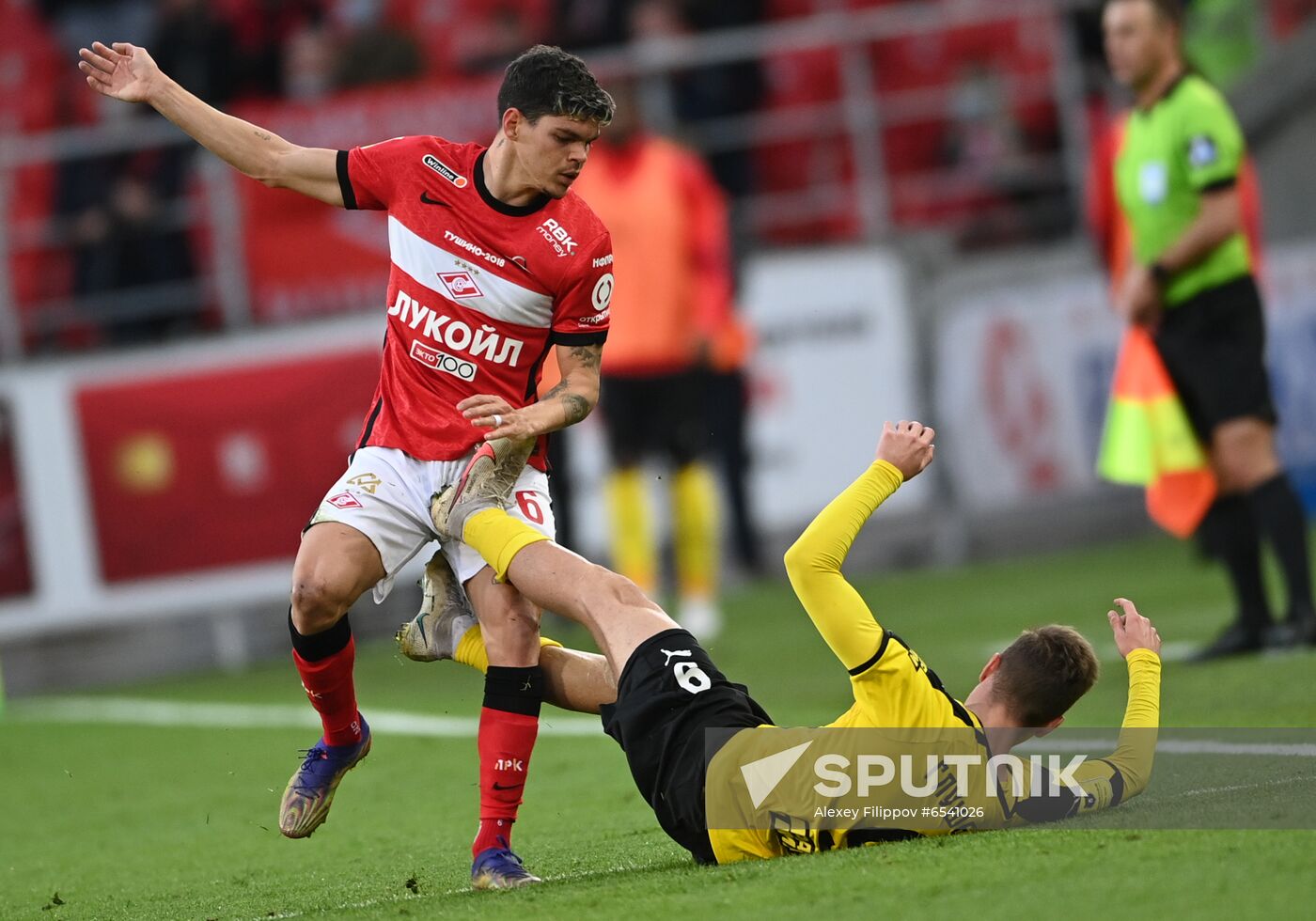 Russia Soccer Premier-League Spartak -Khimki