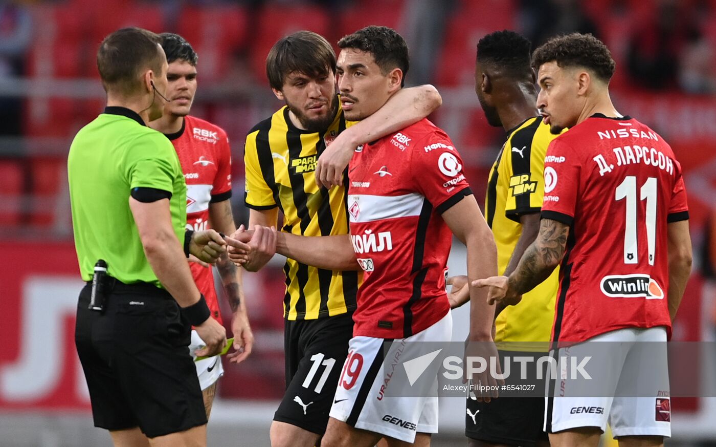 Russia Soccer Premier-League Spartak -Khimki