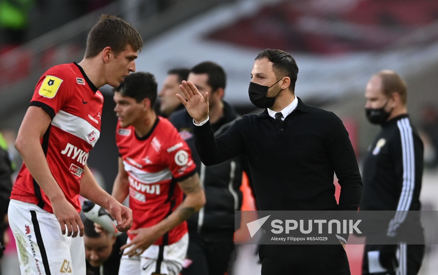 Russia Soccer Premier-League Spartak -Khimki