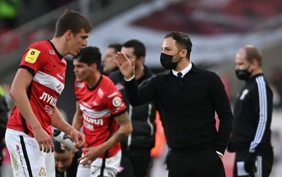 Russia Soccer Premier-League Spartak -Khimki