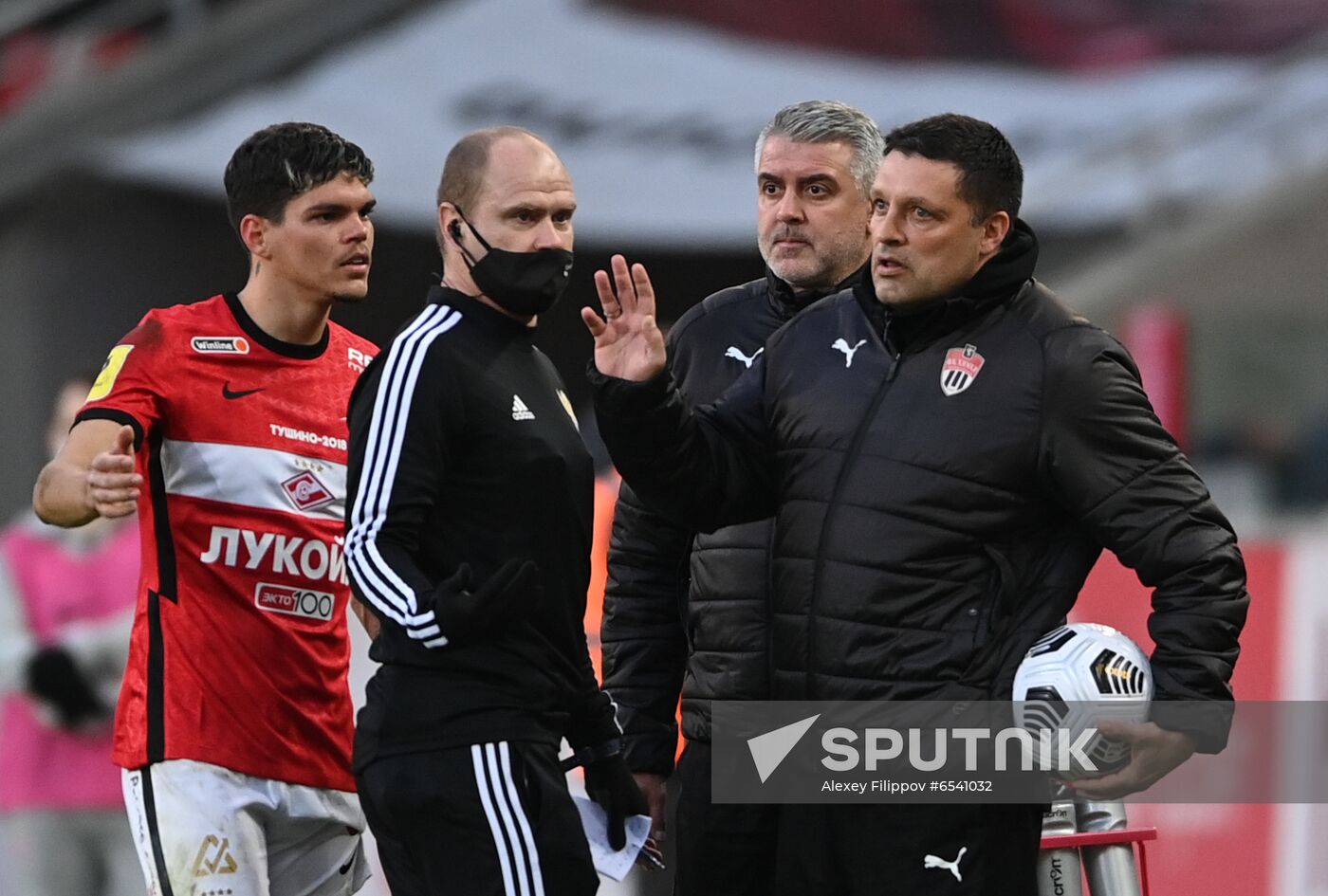 Russia Soccer Premier-League Spartak -Khimki