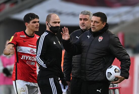 Russia Soccer Premier-League Spartak -Khimki