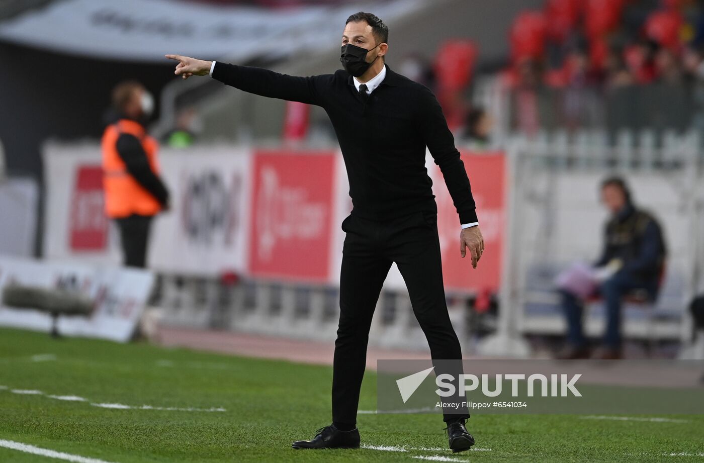 Russia Soccer Premier-League Spartak -Khimki