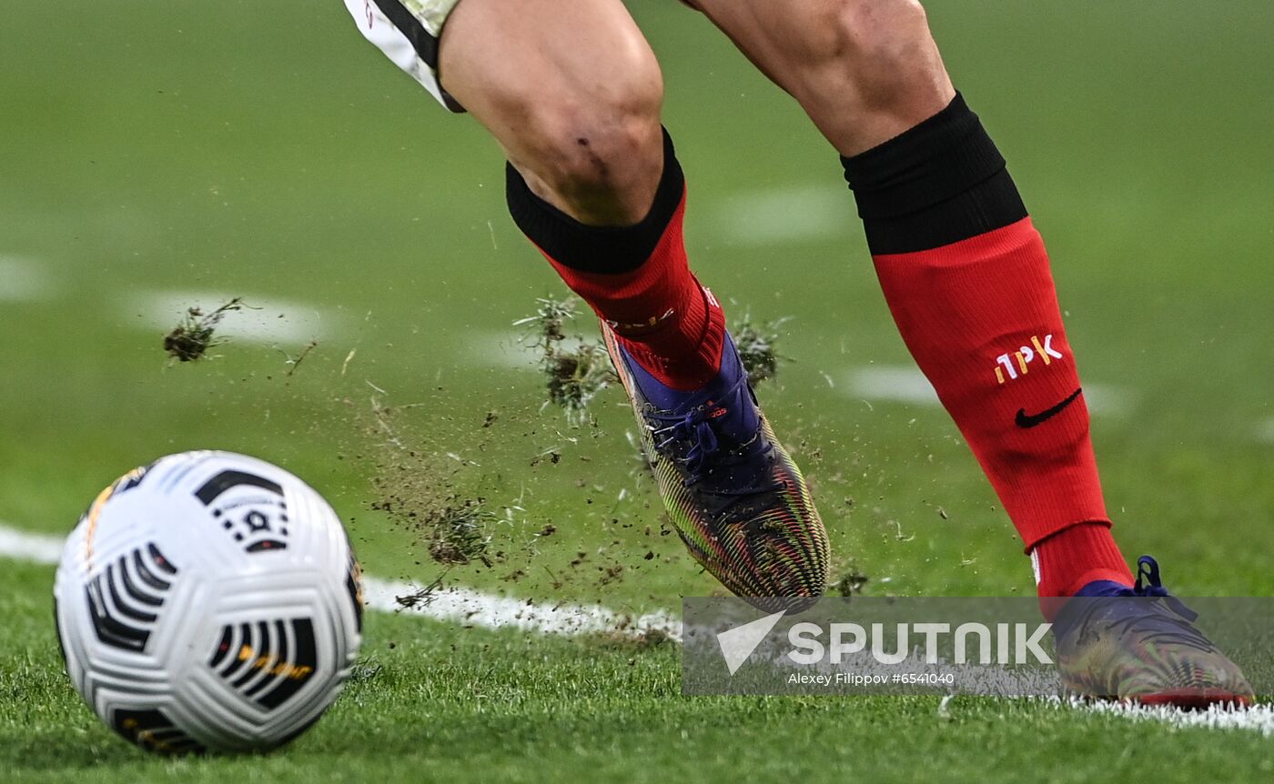 Russia Soccer Premier-League Spartak -Khimki