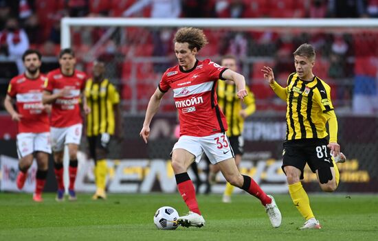 Russia Soccer Premier-League Spartak -Khimki